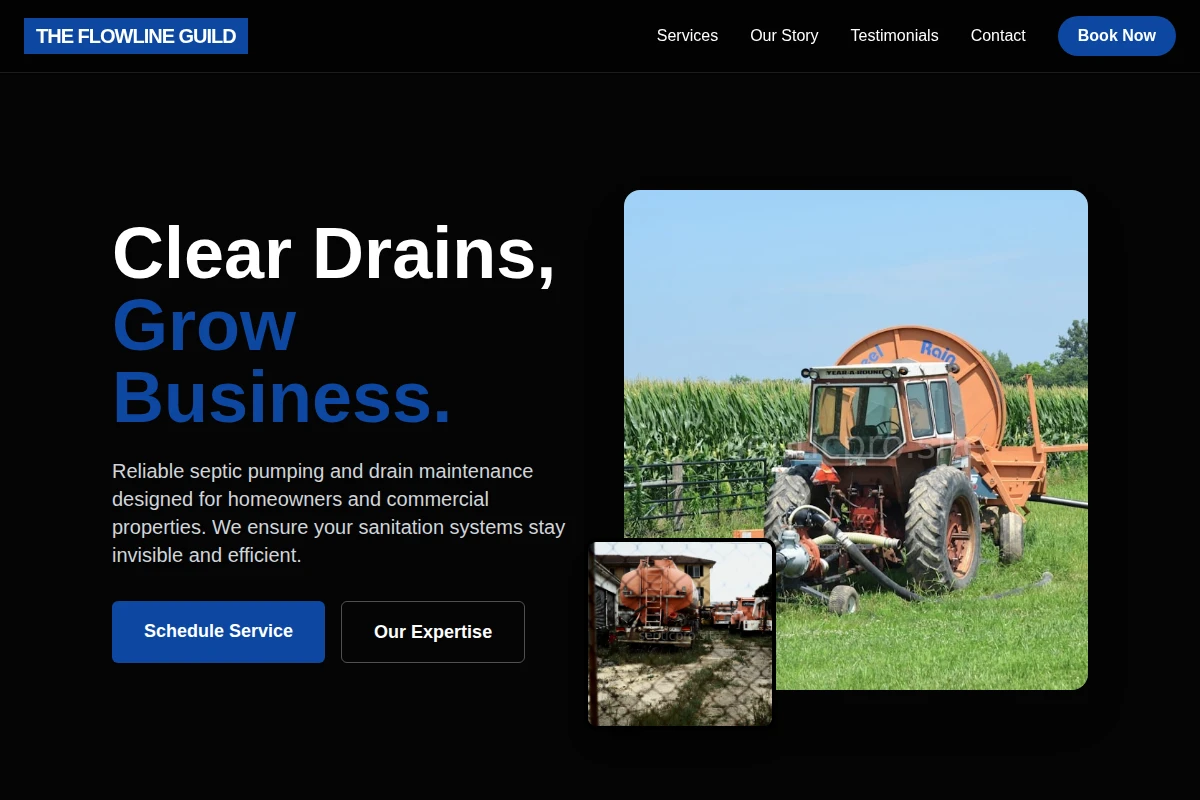 Drain Septic Pumping