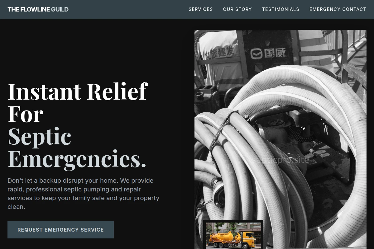 Emergency Septic Pumping